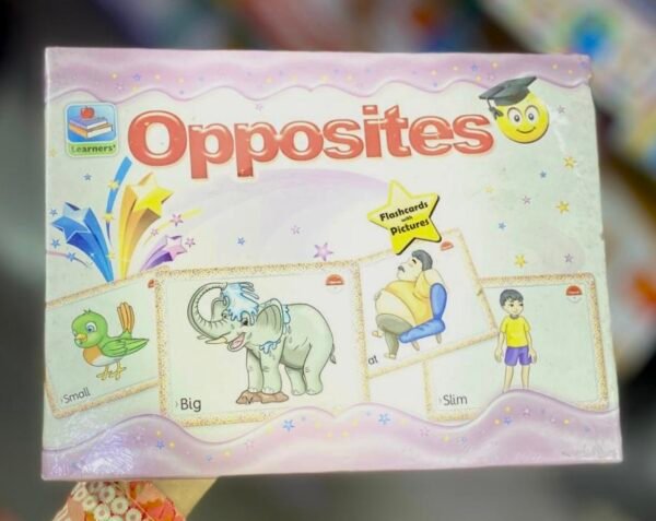 Opposites - Jumbo Flashcards