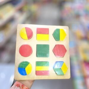 Geometric Shapes Wooden Board- Complex