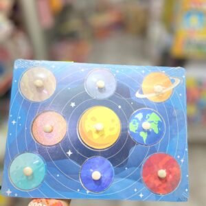 Planets Wooden Knob Board