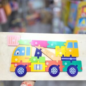 Truck 10-Piece Wooden Puzzle Board