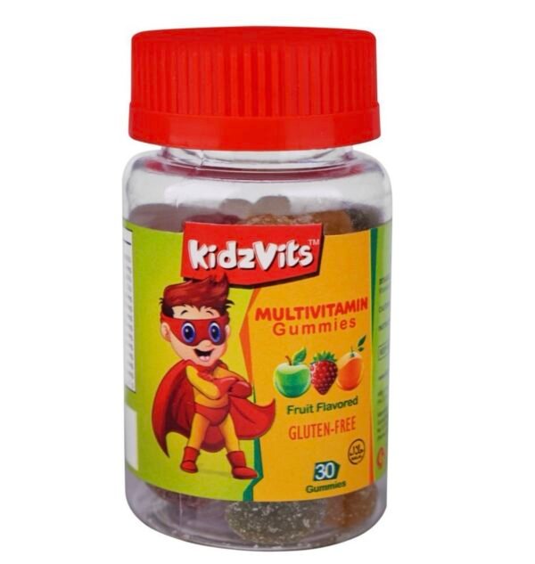 Kidzvits Fruit Flavor Multivitamin Gummies, 30-Pack