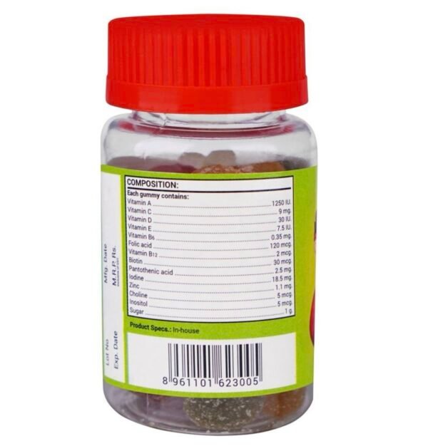 Kidzvits Fruit Flavor Multivitamin Gummies, 30-Pack - Image 2