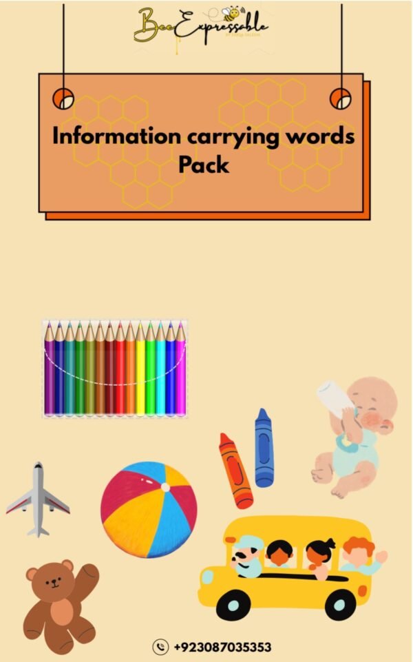 Information Carrying Words Pack